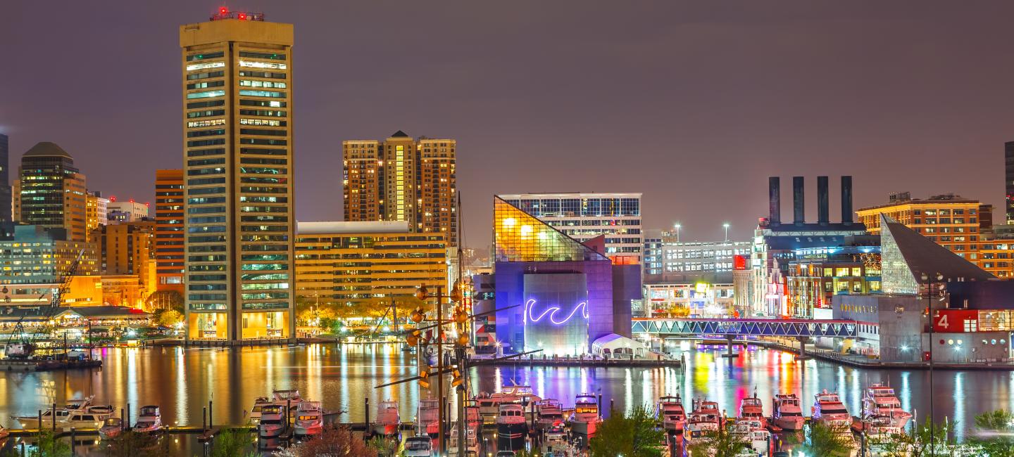 the skyline of miami, florida