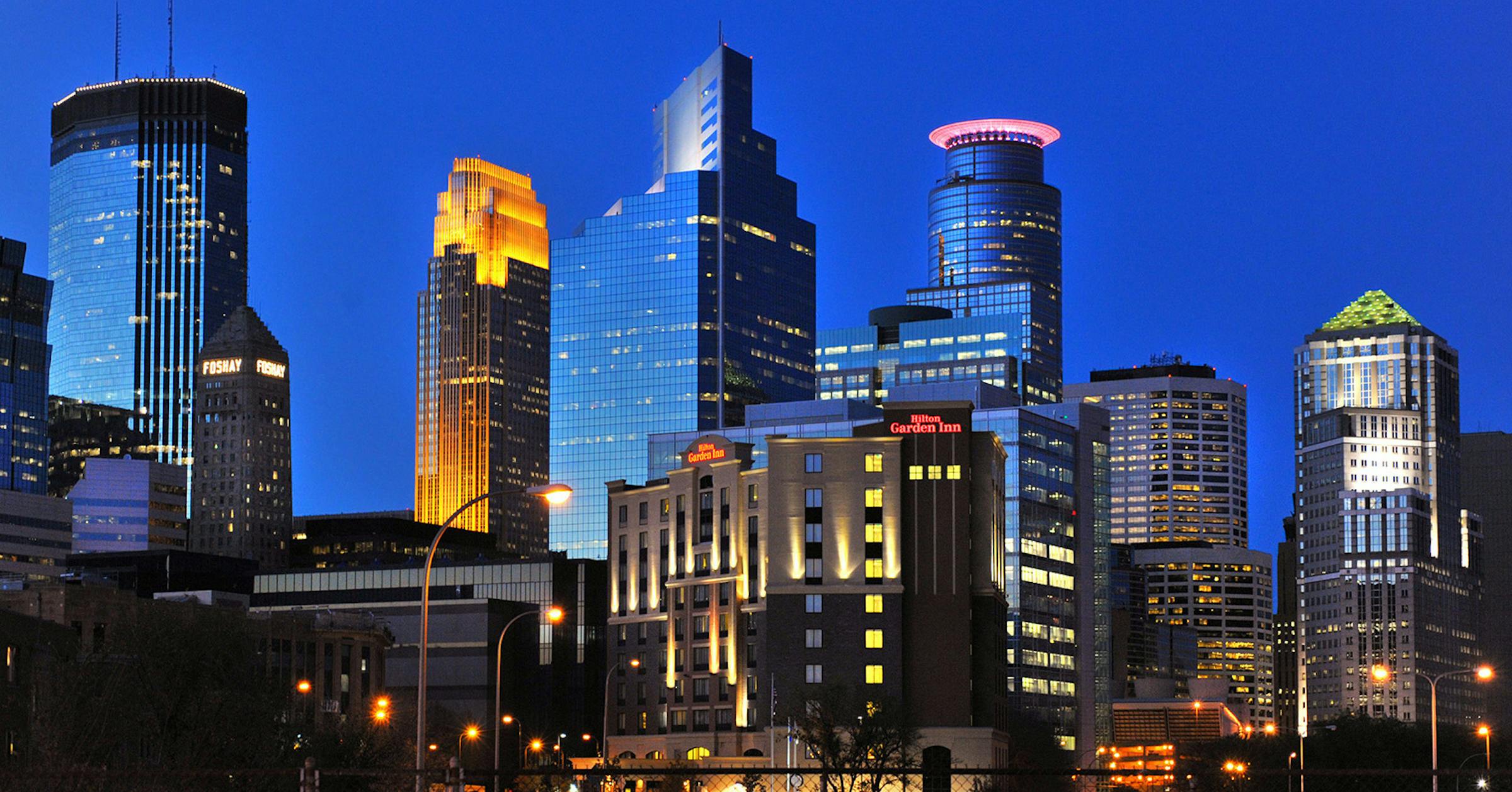 the skyline of miami, florida